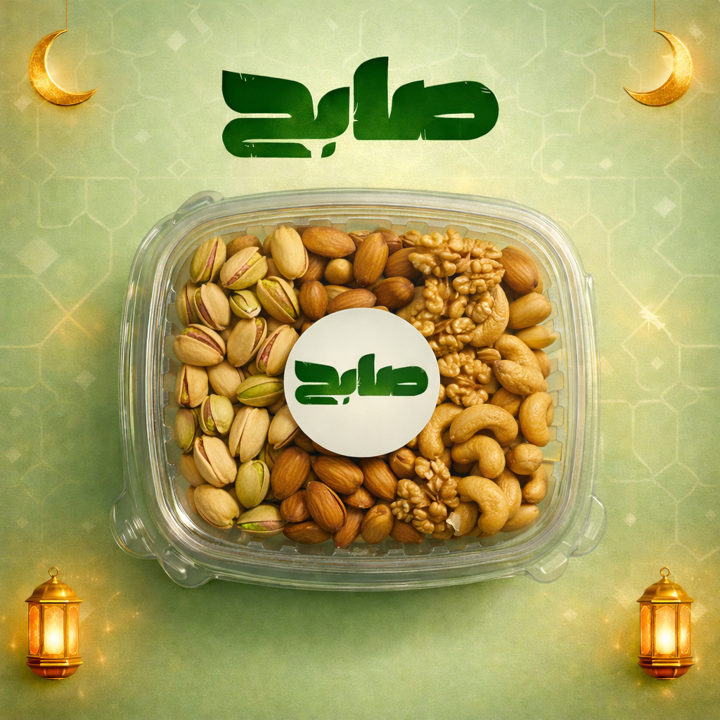 مكسرات  مشكلة (فستق ، كاجو ، عين جمل ، لوز)