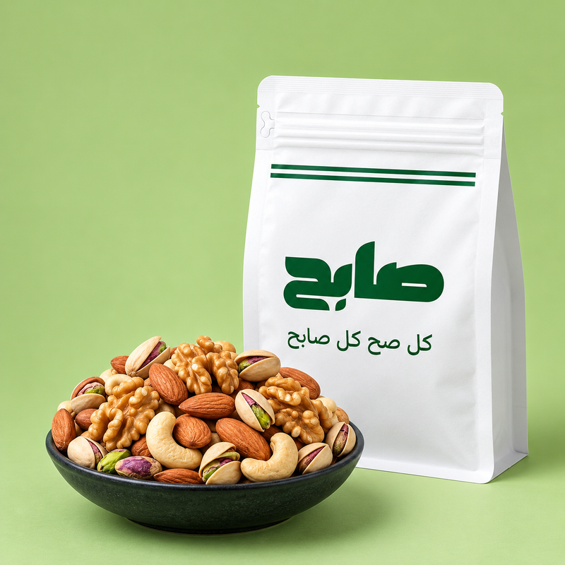 مكسرات  مشكلة (فستق ، كاجو ، عين جمل ، لوز)