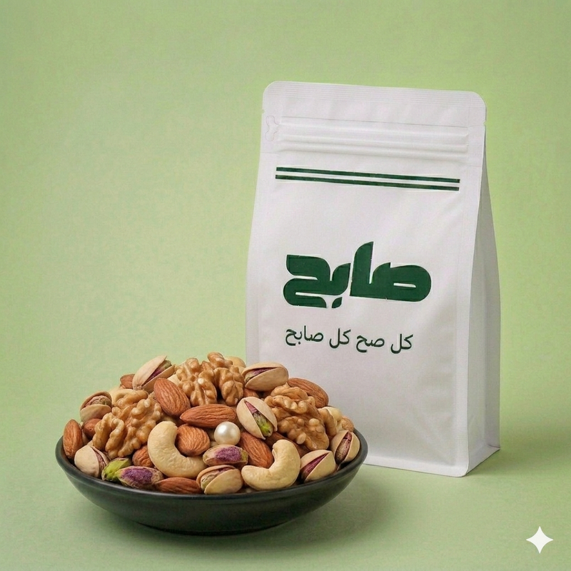 مكسرات  مشكلة (فستق ، كاجو ، عين جمل ، لوز)